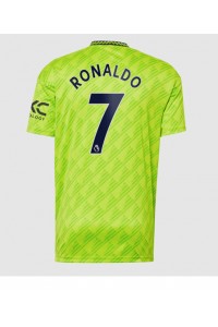 Fotbalové Dres Manchester United Cristiano Ronaldo #7 Třetí Oblečení 2022-23 Krátký Rukáv